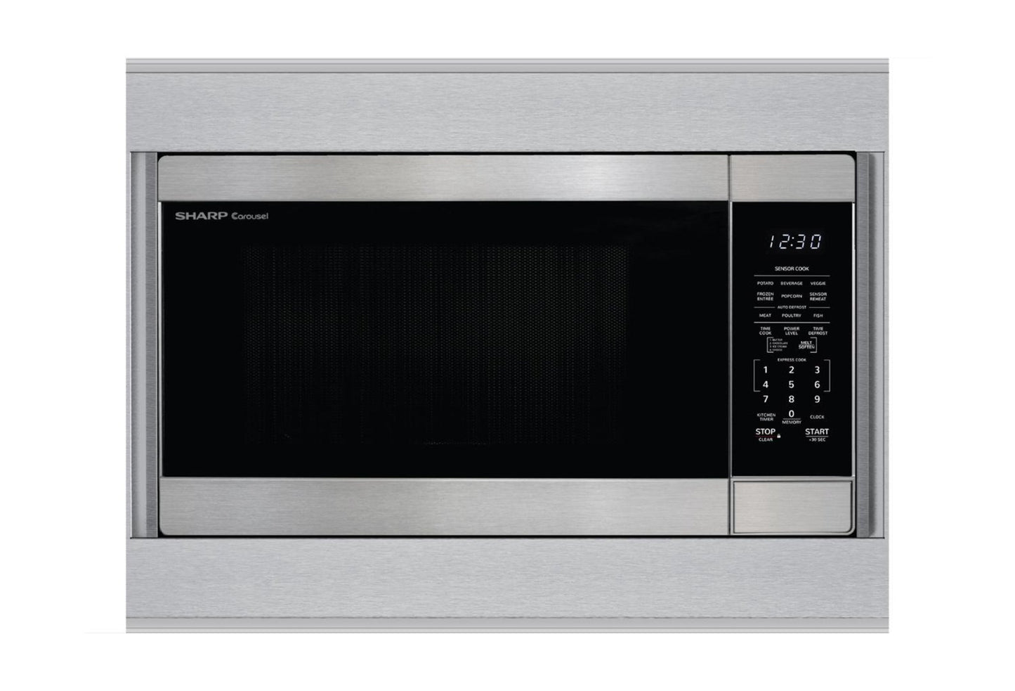Sharp 30 in. Built-In Microwave Trim Kit - SKM430F9HS-KT