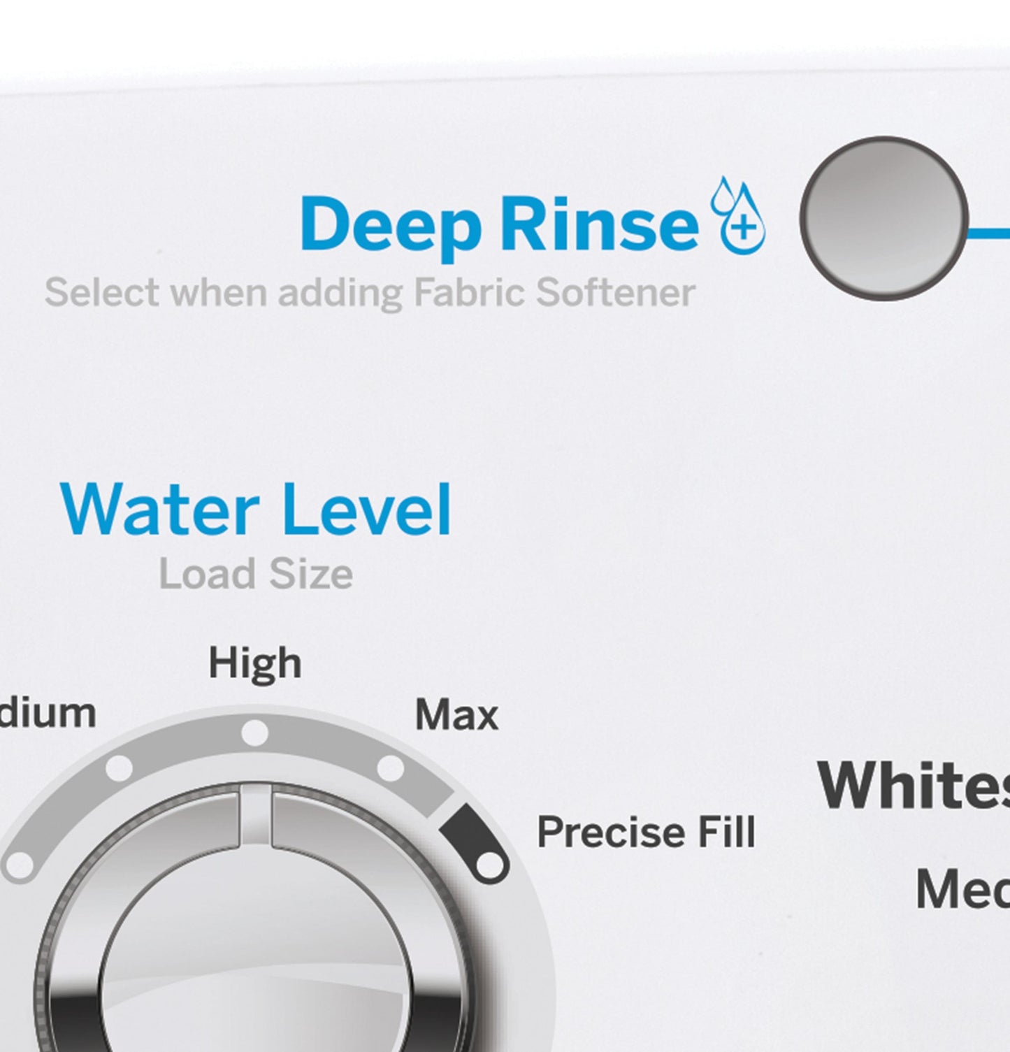 GE APPLIANCES GTW325ASWWW GE(R) 4.0 cu. ft. Capacity Washer with Stainless Steel Basket and Water Level Control&#x200B; - GTW325ASWWW-KT