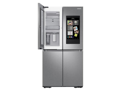 Samsung 23 cu. ft. Smart Counter Depth 4-Door Flex Refrigerator, Family Hub, Beverage Center, Dual Ice Maker - RF23A9771SR-KT
