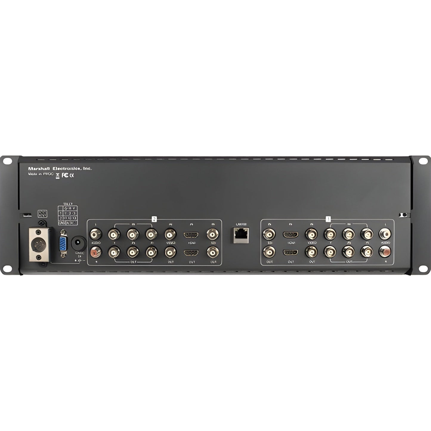 Marshall M-LYNX-702W Dual 7" Rack mountable with HDMI, 3G-SDI, Component, Composite Inputs - MLYNX702W