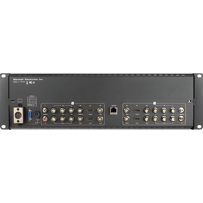 Marshall M-LYNX-702W Dual 7" Rack mountable with HDMI, 3G-SDI, Component, Composite Inputs - MLYNX702W