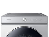 SAMSUNG Bespoke 7.6 cu. ft. Ultra Capacity Electric Dryer with AI Optimal Dry and Super Speed Dry in Silver Steel - DVE53BB8900TA3-KT