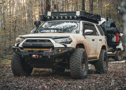 Backwoods Adventure Hi-Lite Overland Toyota 4Runner Front Bumper 5th Gen (2010-2024) [No Bull Bar] - BWT4R5-103XXBBB