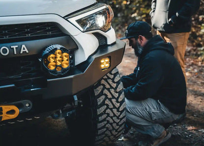Backwoods Adventure Hi-Lite Overland Toyota 4Runner Front Bumper 5th Gen (2010-2024) [No Bull Bar] - BWT4R5-103XXBBB