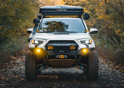 Backwoods Adventure Hi-Lite Overland Toyota 4Runner Front Bumper 5th Gen (2010-2024) [No Bull Bar] - BWT4R5-103XXBBB