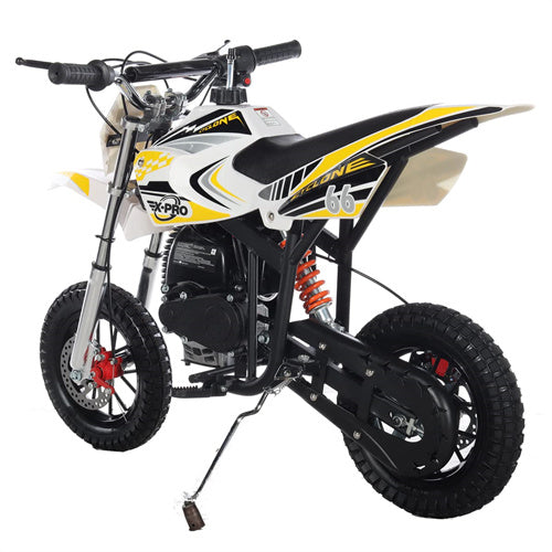 X-PRO Cyclone 40cc Mini Dirt Bike With Hand Pull Start! Chain Drive, Disc Brakes - DB-Z005-Red