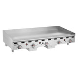 Vulcan MSA60 60" Liquid Propane Griddle with Snap Action Thermostatic Control - 27,000 BTU - MSA60 LP