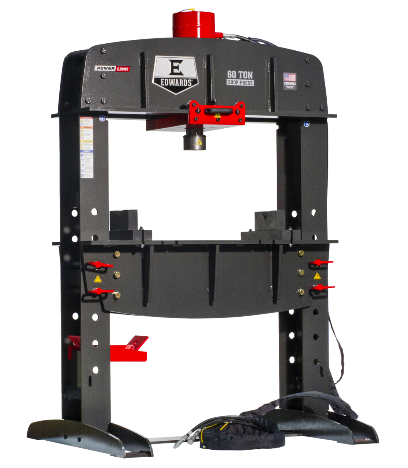 EDWARDS 60 Ton Shop Press & Portable Power Unit - ED9-HAT8010