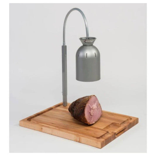 Nemco Watt Carving Station with Wooden Cutting Board - NE6016