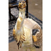 LOVECUP PORCELAIN CRANE BIRD WITH BRONZE L341 - 40620753289314