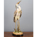 LOVECUP PORCELAIN CRANE BIRD WITH BRONZE L341 - 40620753289314