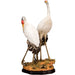 Lovecup Porcelain Double Crane with Bronze - 39255747264610