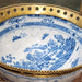 Lovecup Loving Cup Basin with Bronze Ormolu and Blue Willow L346 - 31558307381346