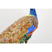 Lovecup Porcelain and Bronze Peacock Figurine L377 - 31558356828258