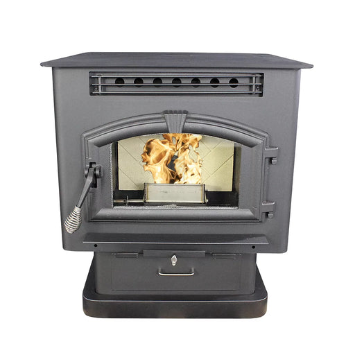 US Stove 6041HF Multi-Fuel Stove 2,000 sq. ft. Pellet Stove 60 lb. With Blower New