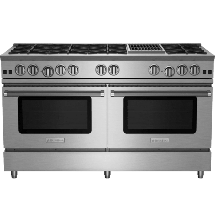 Bluestar 60″ Rnb Series Range with 12″ Charbroiler - RNB608CBV2