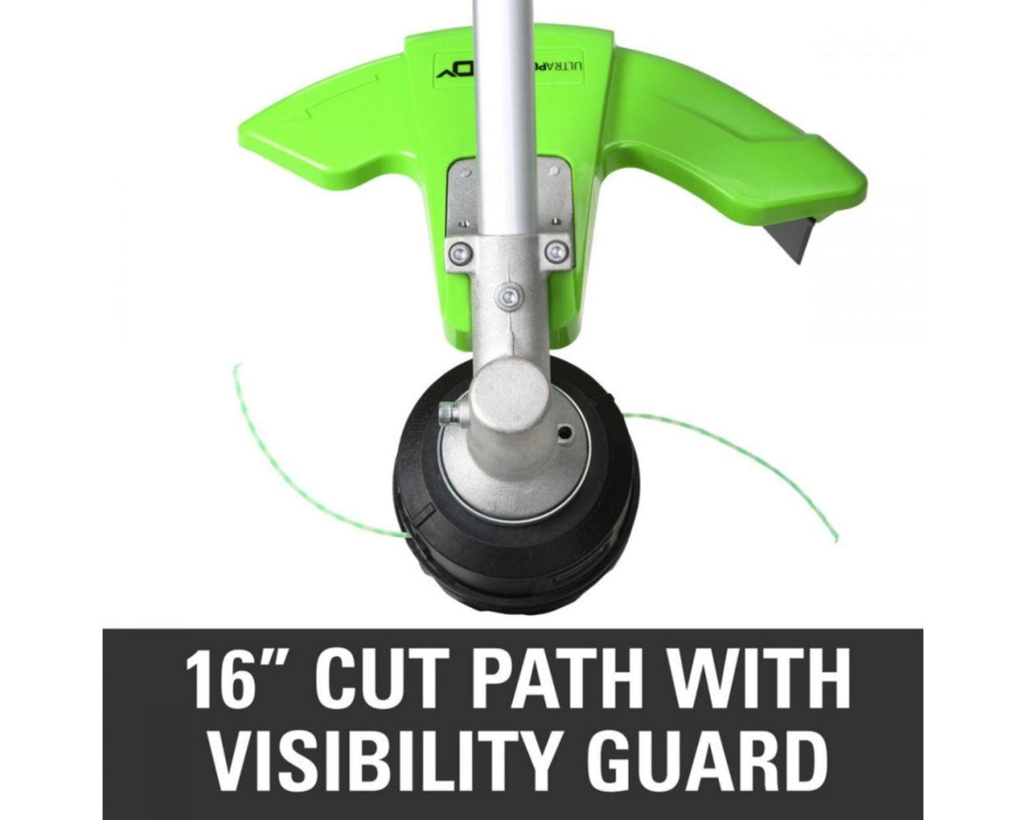 Greenworks 60V 16" Cordless Battery String Trimmer (Attachment Capable) & 8" Edger Attachment Combo Kit w/ 4.0 Ah Battery & Charger - 2135002-VK