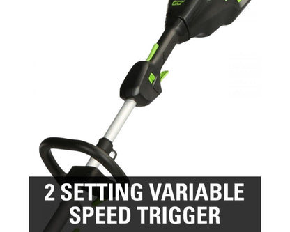 Greenworks 60V 16" Cordless Battery String Trimmer (Attachment Capable)& 10" Cultivator Attachment Combo Kit w/ 4.0 Ah Battery & Charger - 2135302-VK