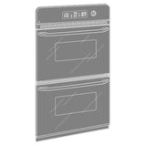 GE APPLIANCES JRP28BJBB GE 24" Double Wall Oven - JRP28BJBB-KT