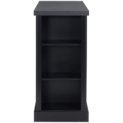 HomCom Cottage Kitchen Island with Storage, Buffet Cabinet with Drawer - B082S928CW
