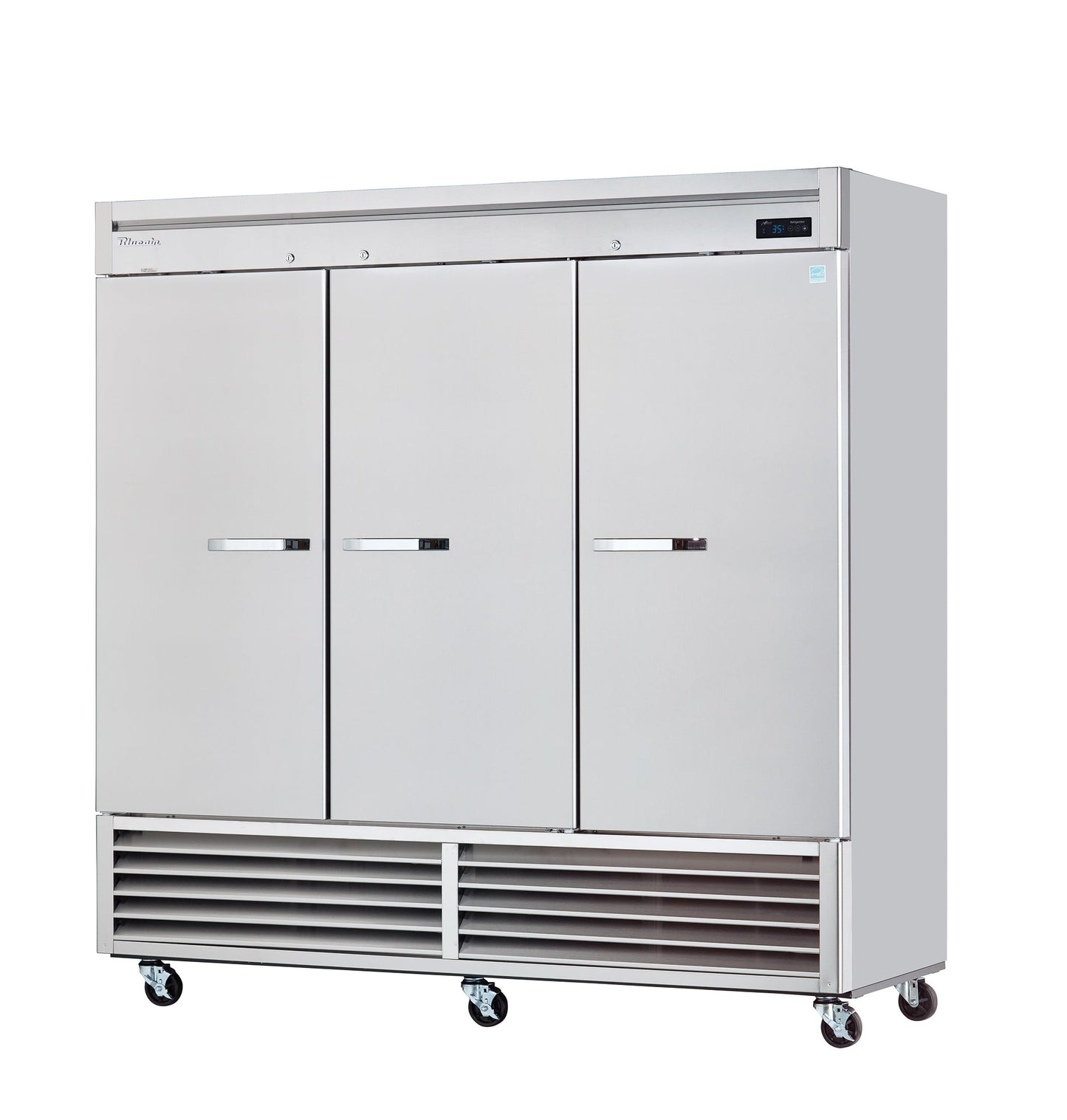 Blue Air BSR72-HC | 81" Wide 3 Door Bottom Mount Reach-In Refrigerator - BSR72-HC