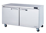 Blue Air |60" Wide 2 Door Undercounter Refrigerator - BLUR60-HC