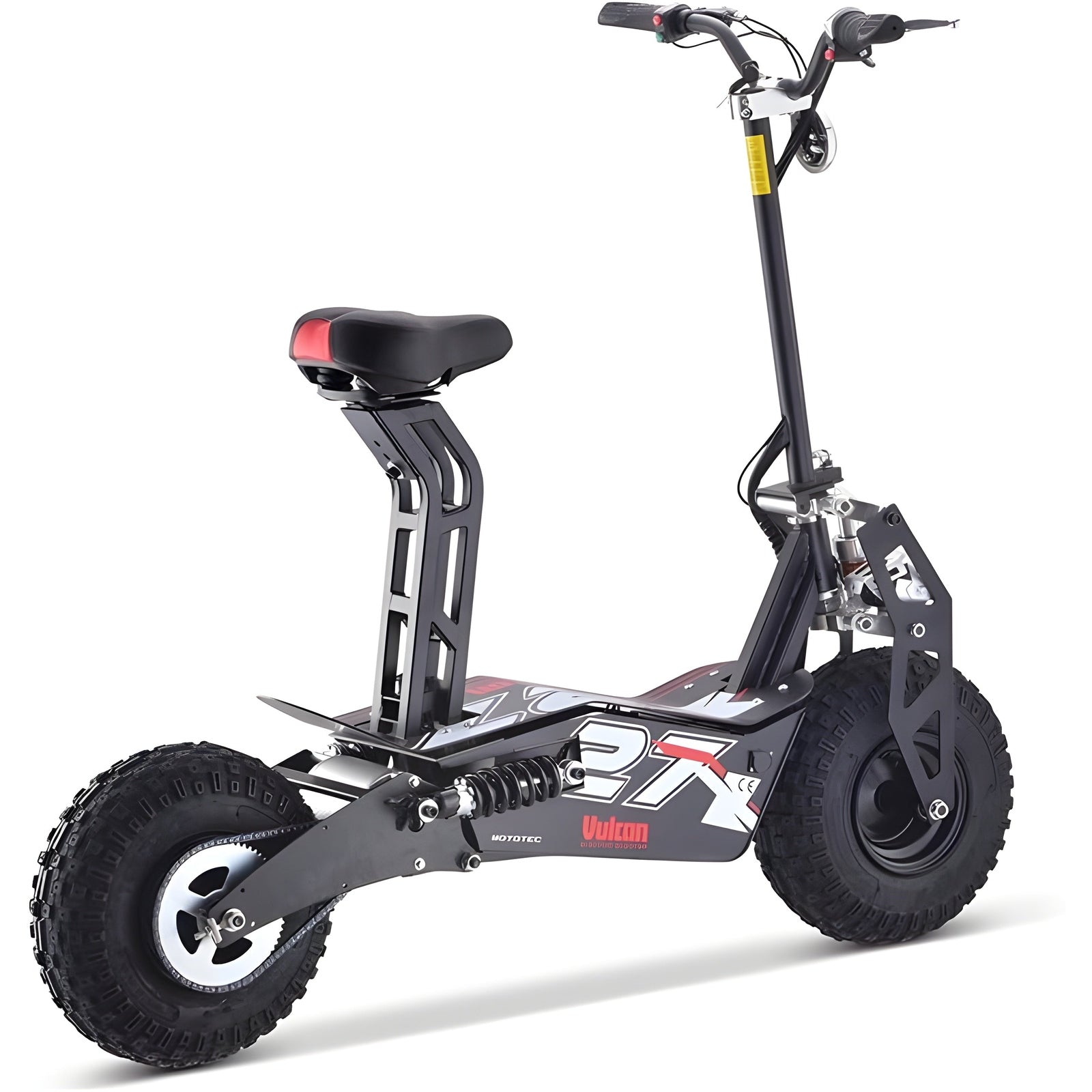 MotoTec Vulcan 48V/12Ah 1600W Folding Electric Scooter MT-Vulcan-1600w