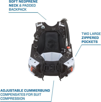 ScubaPro Bella 2023 Womens BCD w/ Air2 Inflator - BCD404 01-XS