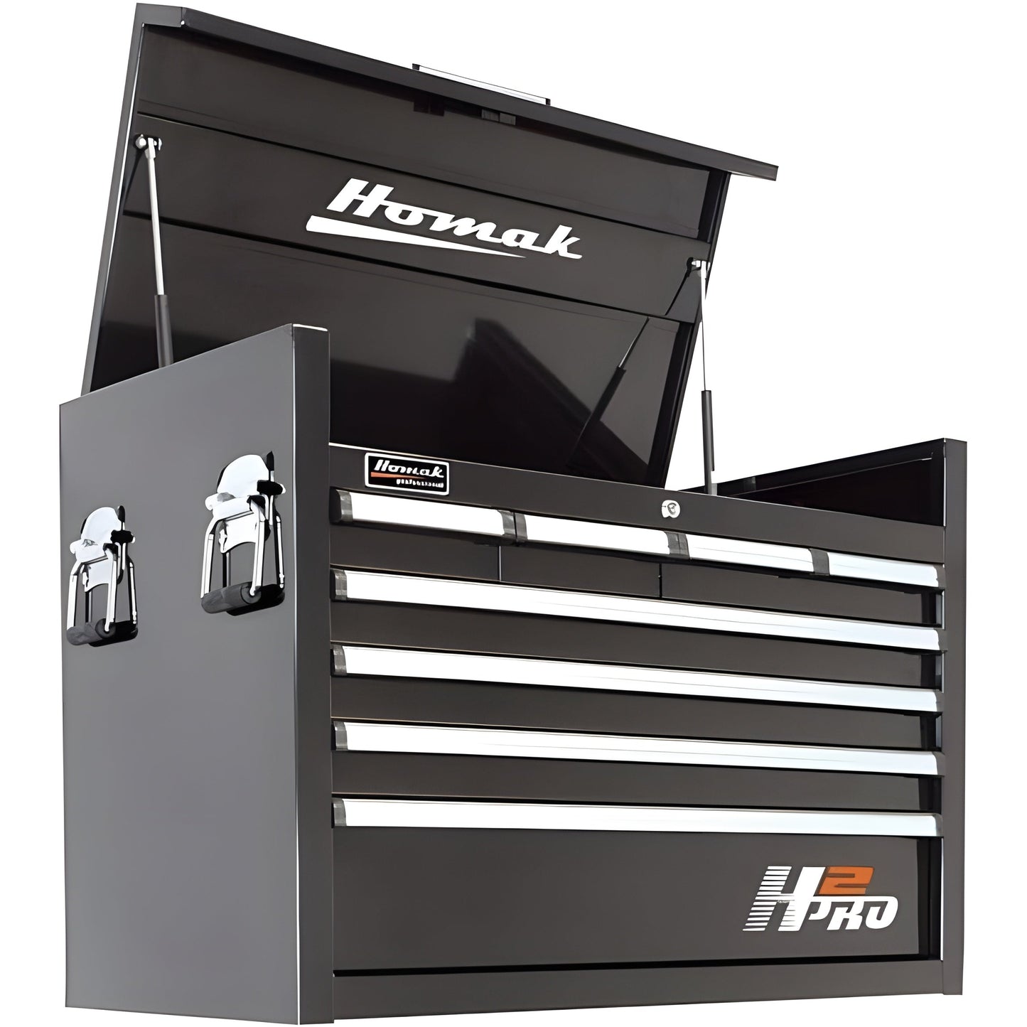 Homak  36″ H2PRO Series 8 Drawer Top Chest - BK02036081
