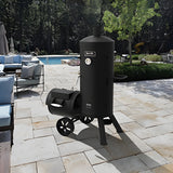 Dyna-Glo Signature Series DGSS1382VCS-D Heavy-Duty Vertical Offset Charcoal Smoker & Grill - B06W5R4XTQ