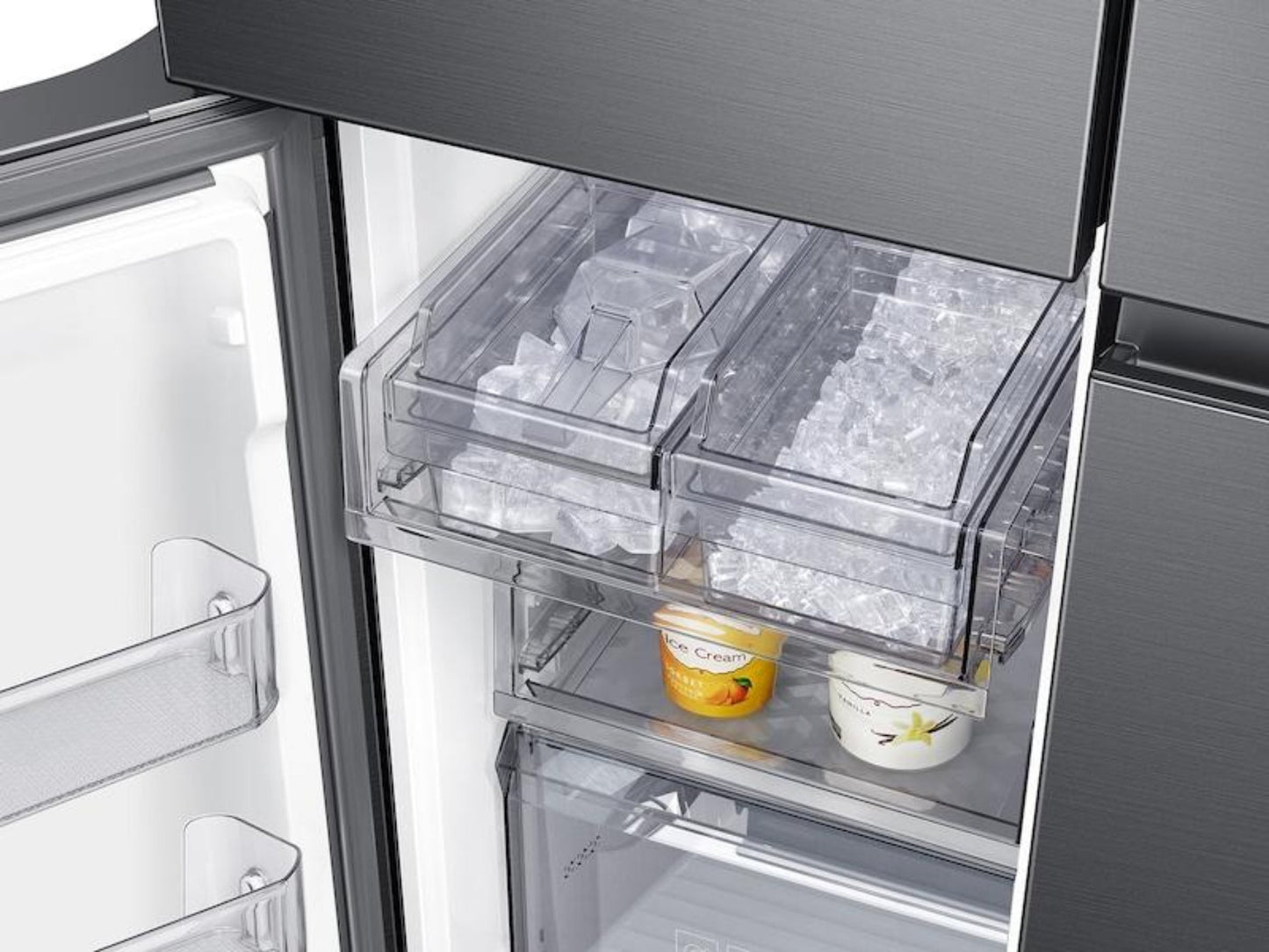 Samsung 29 cu. ft. Smart 4-Door Flex Refrigerator with Family Hub - RF29A9071SG-KT