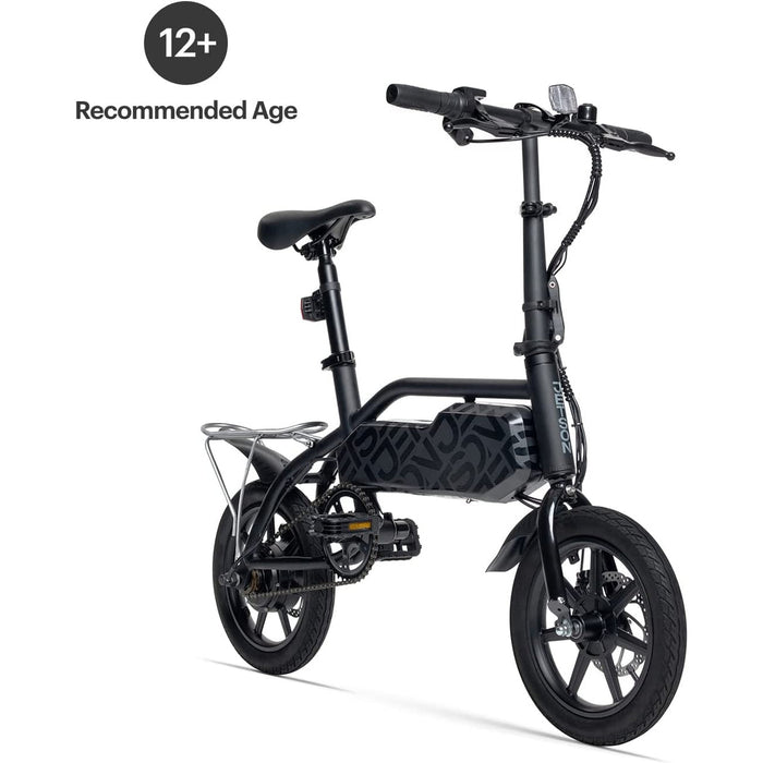 Jetson J5 Up To 30 Mile Range 15 MPH 14" Tires 350W Foldable Electric Bike New - JJ5-BLK