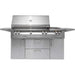 Alfresco 56" Grill with Side Burner Cart - Alxe-56c-Lp