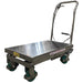 Pake Handling Tools Stainless Scissor Lift Table 550lb Capacity 32.5" x 19.75" Platform New - PAKLT03