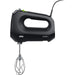 Braun Multimix 1 Hand Mixer w/Beaters, Dough Hooks and Accessory Bag in Black HM1010BK