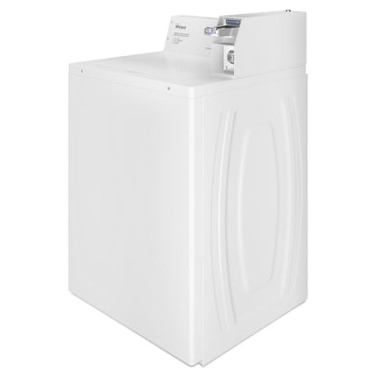 WHIRLPOOL Commercial Top-Load Washer, Coin Equipped White - CAE2745FQ-KT