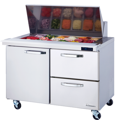 Blue Air | 60" Wide 2 Drawer Mega Top Sandwich Prep Table - BLMT60-D2R-HC