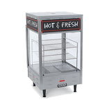 Nemco 6454-2 Pass-Thru Countertop Heated Merchandiser with 3 15" Square Shelves - NE64542