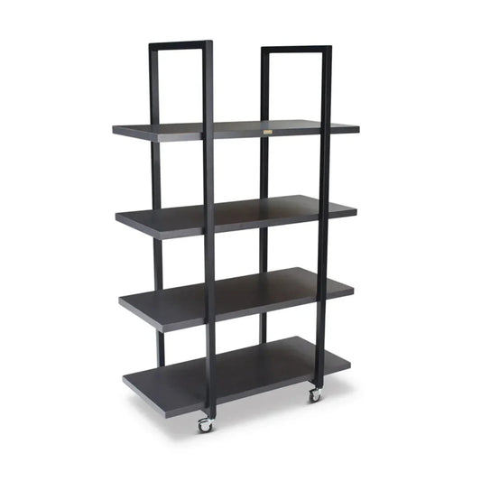 Forbes Industries 6506 24" Quad Series Rolling Display (Elite), Brushed stainless Steel Square - 6506