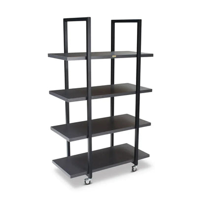 Forbes Industries 6506 24" Quad Series Rolling Display (Elite), Brushed stainless Steel Square - 6506
