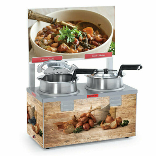 Nemco Double Soup Warmer - NE6510A2D7P