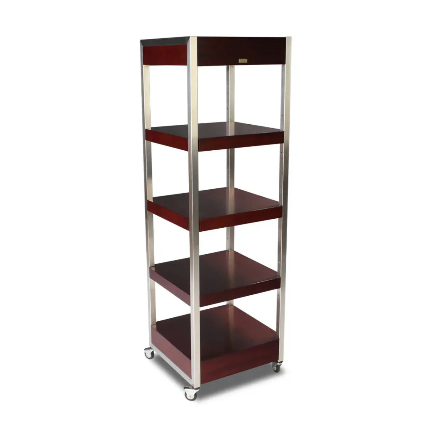 Forbes Industries 6516 24" Foss Series Rolling Display (Elite) - Stainless Steel Frames - 6516