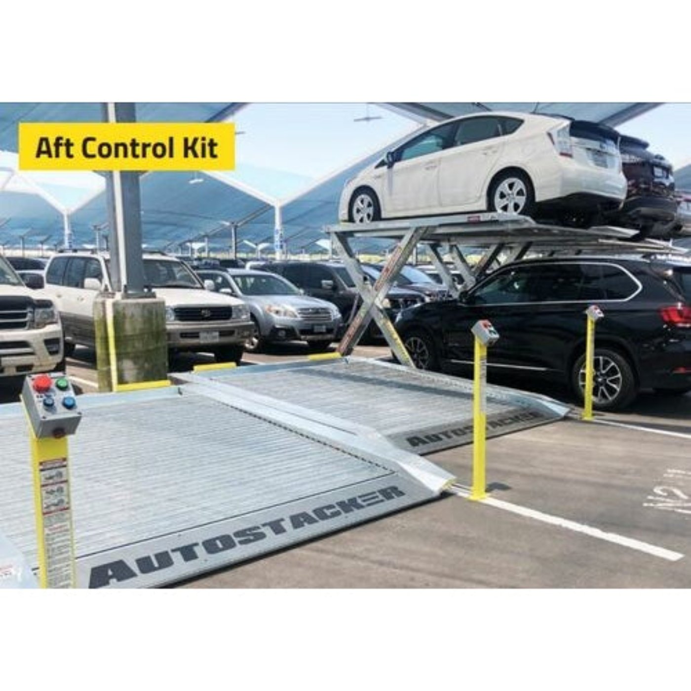 Autostacker A6S-OPT3-G 6,000 Lbs Aft Control Kit Parking Lift Galvanized - 5175281