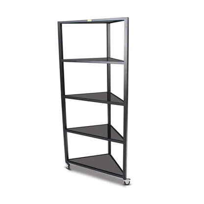 Forbes Industries 6550 19.25" Euclid Series Essentials Rolling Display, Powder Epoxy Painted Steel Frame - 6550