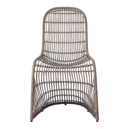 New Pacific Direct Groovy Rattan Chair, (Set of 2)  - 6600010-G