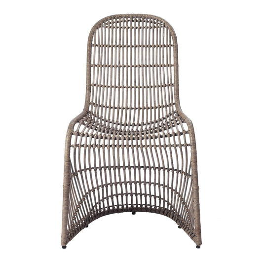 New Pacific Direct Groovy Rattan Chair, (Set of 2)  - 6600010-G