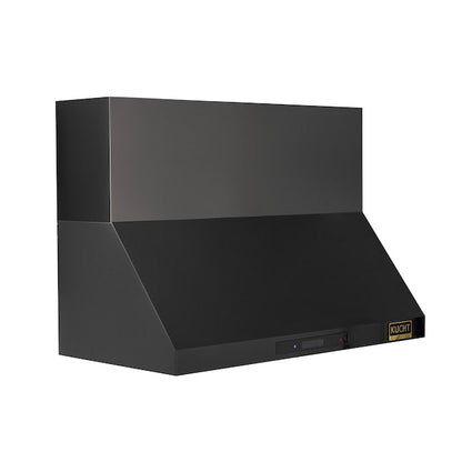 Kucht Professional 48" Wall Mount Range Hood 1,200 CFM in Titanium Stainless Steel, KRH483A-C