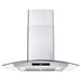 Cosmo 3 Piece Kitchen Package With 30" Single Electric Wall Oven 30" Electric Cooktop 30" Wall Mount Range Hood