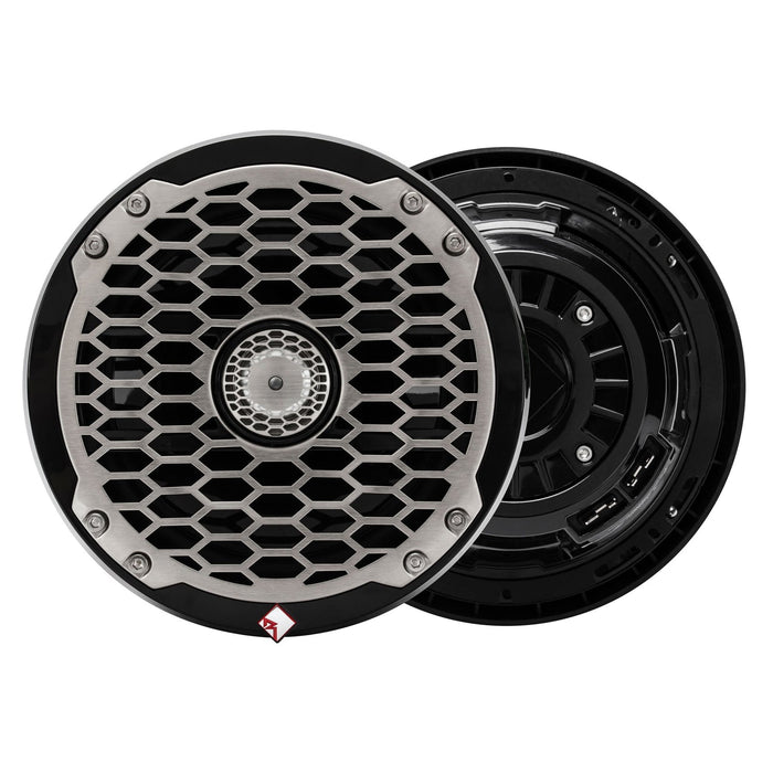 Rockford Fosgate Punch Marine 8" 200W 2Way Boat Full Range Speakers 4 Pack - 194746