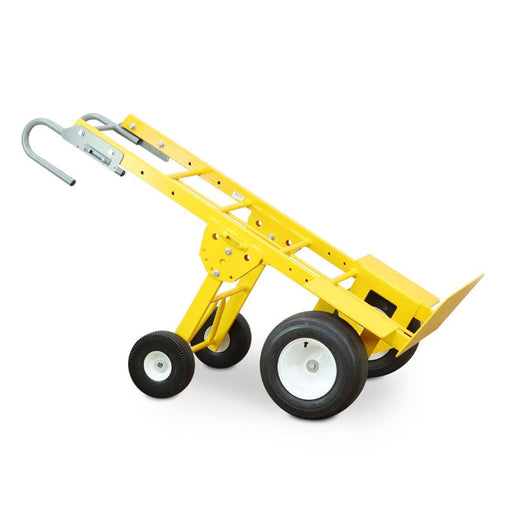 American Cart Mega Hauler Hand Truck with Rear Folding Wheels - Backyard Provider